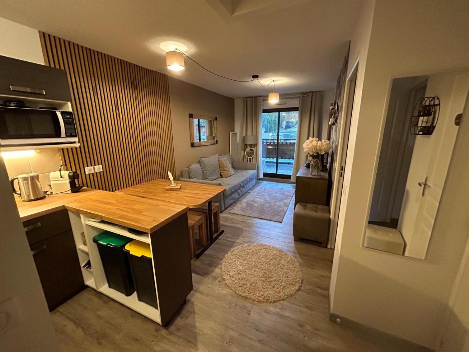 Superbe Appartement Avec Piscine Et Garage Péone Εξωτερικό φωτογραφία